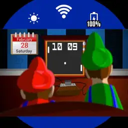 Mario Bros. Pong