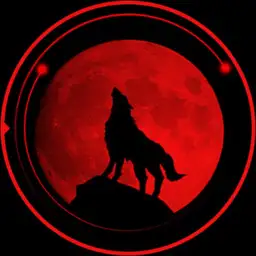 Blood-moon Wolf