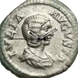 Silver, Denarius, Julia Domna, 218-222 CE, 119 Dollars, Elagabal