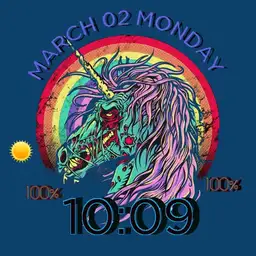 zombie unicorn Copy