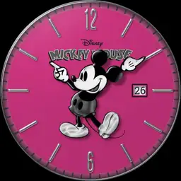 Mickey Mouse hot pink