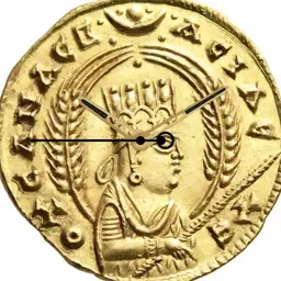 Gold, Axum, Ousanas, Quinarius, 320 CE,