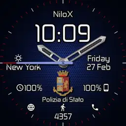 exSimple Carbon NiloX Polizia