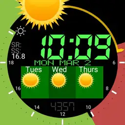 Sun Dial Watch