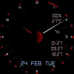 Low Power Info Dark Red