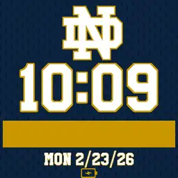 Notre Dame Fighting Irish Navy Jersey 2