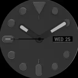 Brute BLACK OPS Super Stealth Dark Military Field Watch