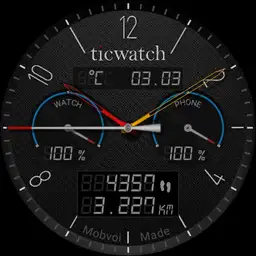 Ticwatch W1 Red Copy