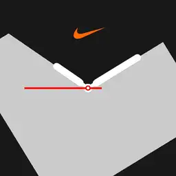VA Apple Nike Watch Series 5 Zebra inverted with logo