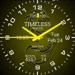 Timeless watch YELLOW