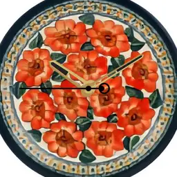 Four poppies, Lemon and Peach, by Artisanimports.com