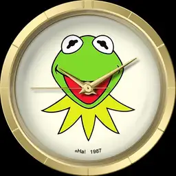 HA Kermit the Frog Watch Hensons Muppetts Tribute