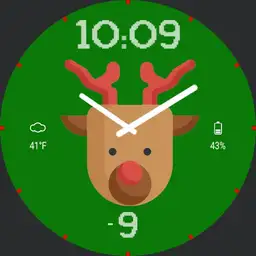 Christmas flat