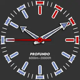 Brute PROFUNDO Diver Military Field Watch Colours Lume
