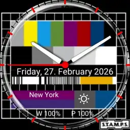 S.T.A.M.P.S. TV-Testscreen