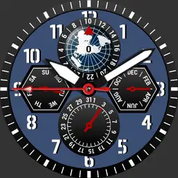 Brute FUTURA Gmt Dual World Time Perpetual Calendar Military Field Watch Colours