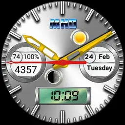 Silver watch