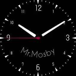 Mr.Mosby Simple Analog Clock