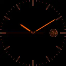 minimalistic orange