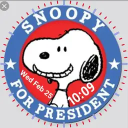 Snoopy for President Copy