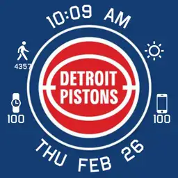 Detroit Pistons Watch