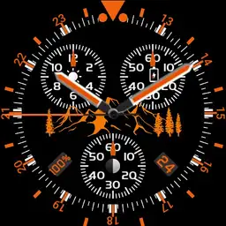 Chrono Orange Mountains