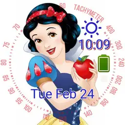 Snow White with Apple