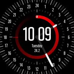 MP minimal watchface