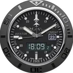 Pilot Dog Aviator Combat Dual Time Combo