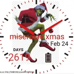Xmas grinch