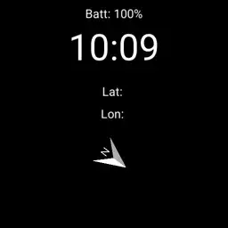 Compass w/ Lat + Long