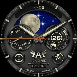 HummingBird Arendal MoonPhase 140925