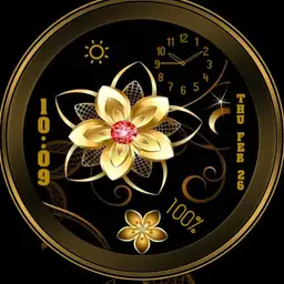 Golden flower