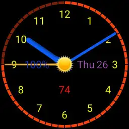 Galaxy Watch Black Red