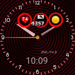 Untitled watch contador pasos, tiempo, analgico, digital, corazn tiempo de calor y fro, y lluvia