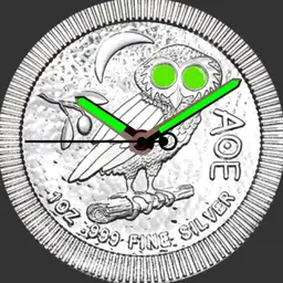 athenian silver owl