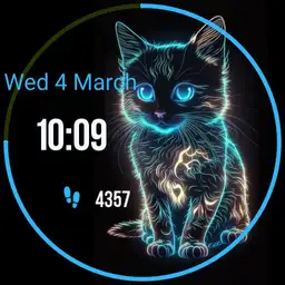 blue cat