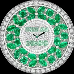diamond butterflies green