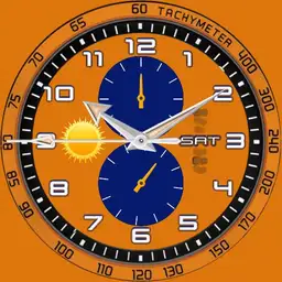 Orange and Blue