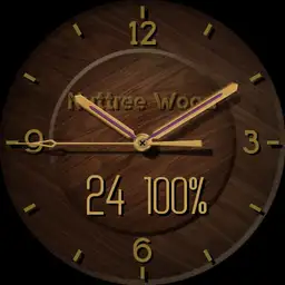 Nut tree wood watch