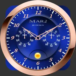 Rose Gold Blue