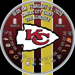 2015 Kansas City Chiefs Schedule