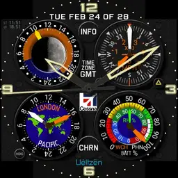 Aircraft Panel Emerald-Dim
