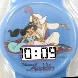 Vintage Aladin Disney Watch