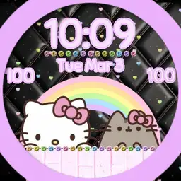 Hello Kitty Pushen Rainbow