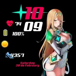 Xenoblade Mythra Watch