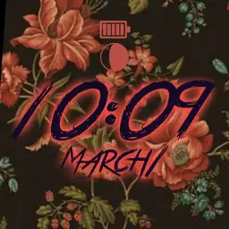 Floral red