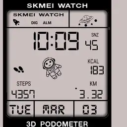 SKMEI 1888 menu