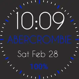 ABERCROMBIE BLUE