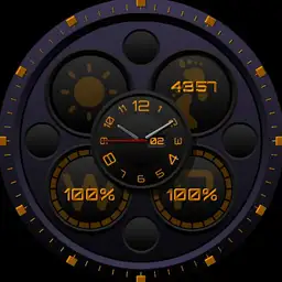 Ucolor Analog Digital Black Purple